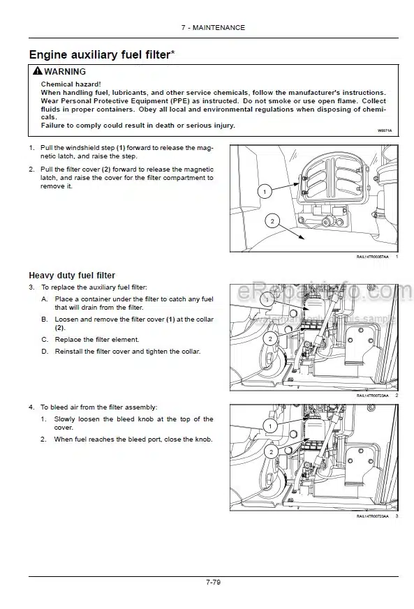 Photo 1 - Case IH Magnum 2654 3154 3404 Operators Manual Tractor