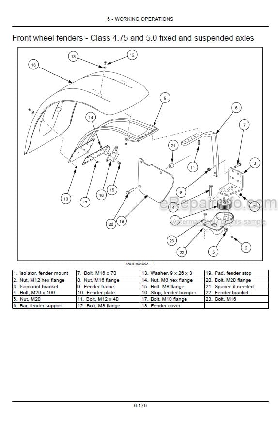 Photo 5 - Case IH Magnum 2654 3154 Operators Manual Tractor ZGRF05001-