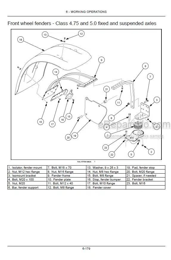Photo 5 - Case IH Magnum 2654 3154 Operators Manual Tractor ZGRF05001-