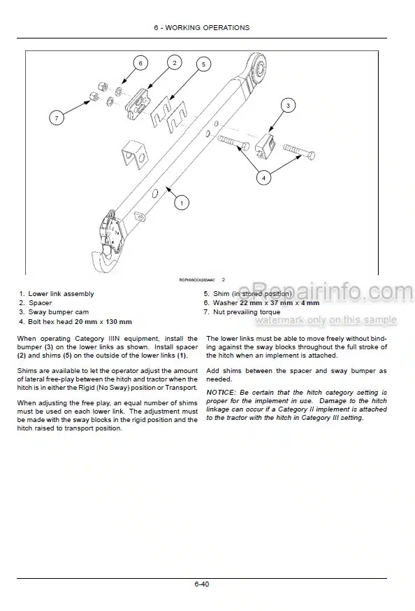 Photo 3 - Case IH Magnum Rowtrac 250 280 310 340 380 Operators Manual Tractor ZHRF94001-