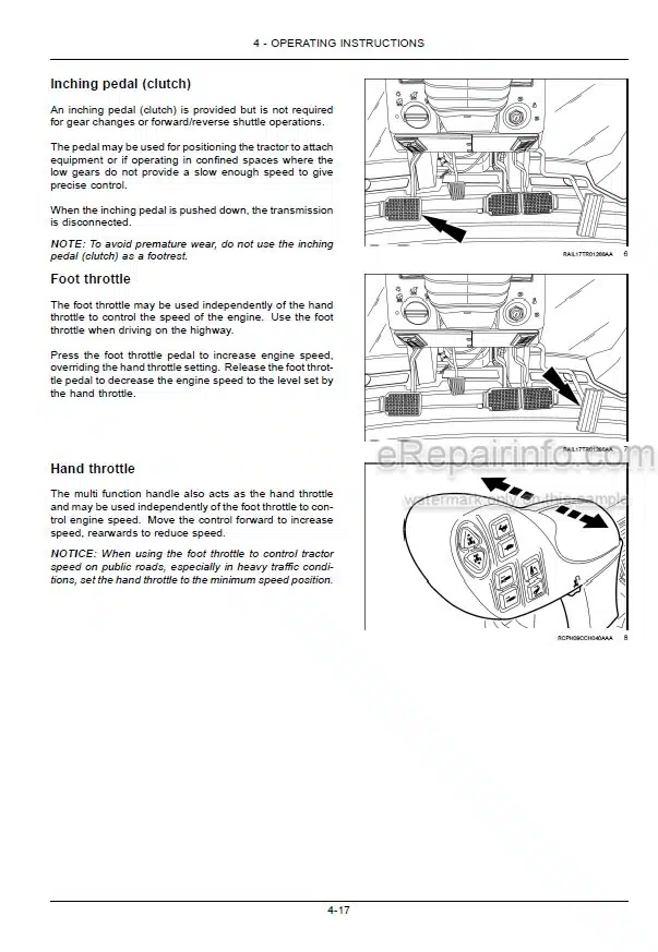 Photo 5 - Case IH Magnum Rowtrac 250 280 310 340 380 Operators Manual Tractor ZJRF94001-