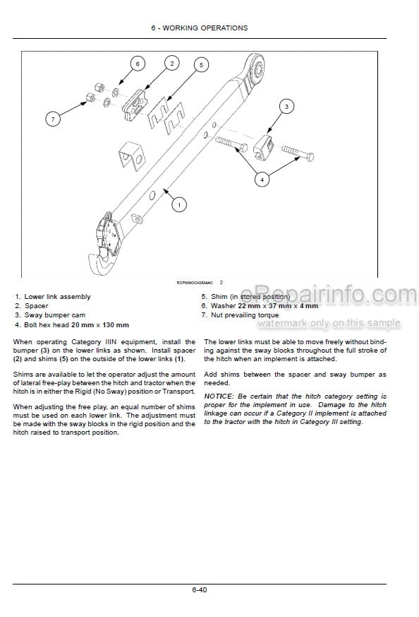 Photo 5 - Case IH Magnum Rowtrac 250 280 310 340 380 Operators Manual Tractor ZJRF94001-