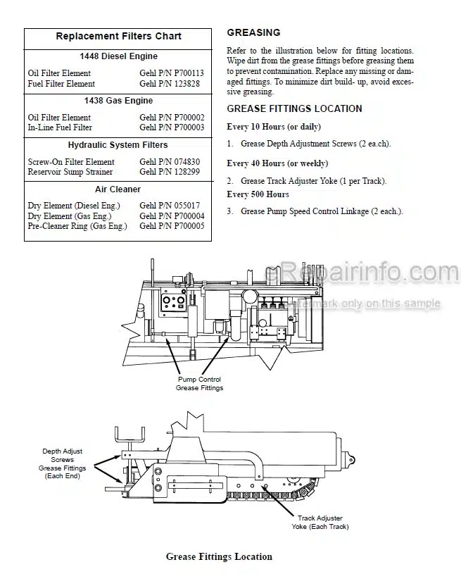 Photo 7 - Gehl 4510 4610 Operators Manual Skid Steer Loader