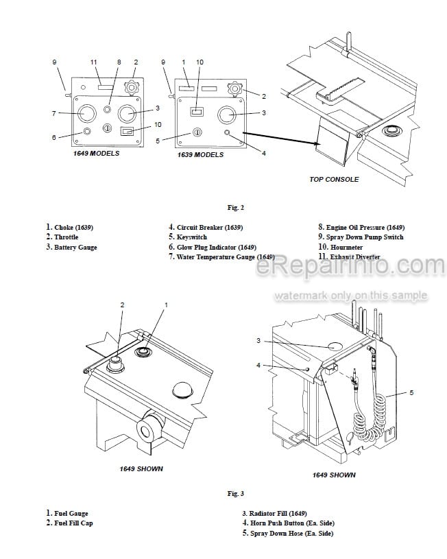 Photo 3 - Gehl 1639 1649 Power Box Operators Manual Self Propelled Paver