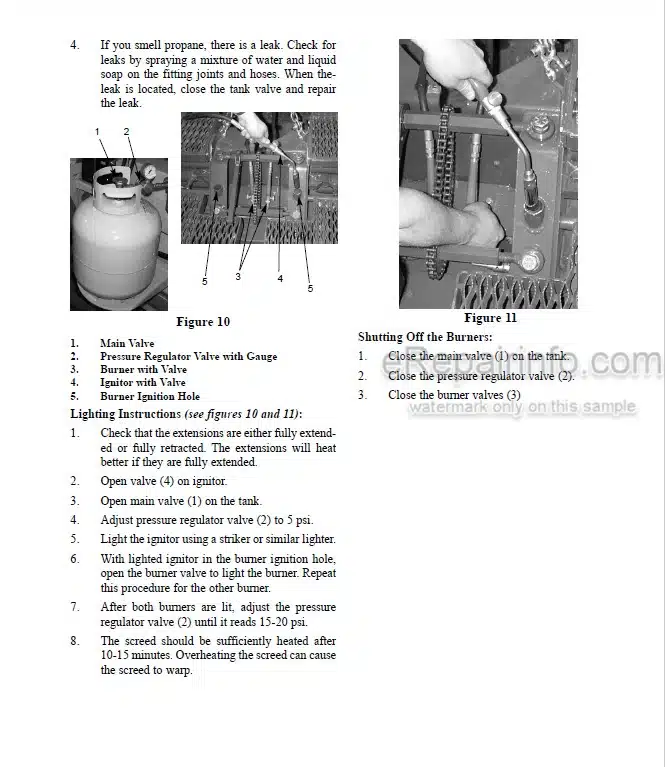 Photo 7 - Gehl 1639 1649 Power Box Operators Manual Self Propelled Paver