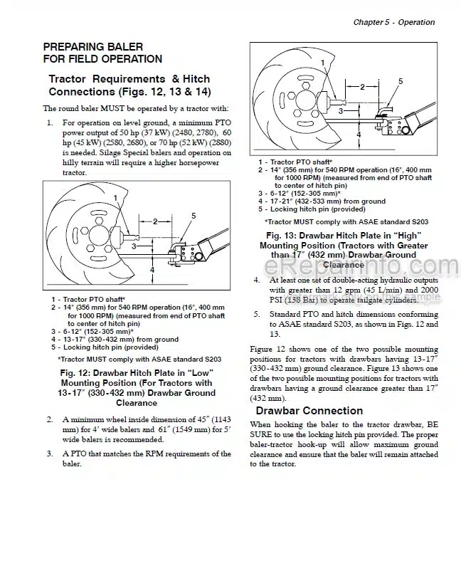 Photo 3 - Gehl 2480 2580 2580S 2780 2680 2680S 2880 80 Series Operators Manual Variable Chamber Round Baler