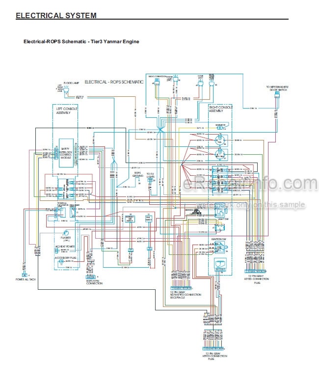 Photo 5 - Gehl 5460E 6640E Mustang 2066 2076 2086 Service Manual Addendum Skid Steer Loader