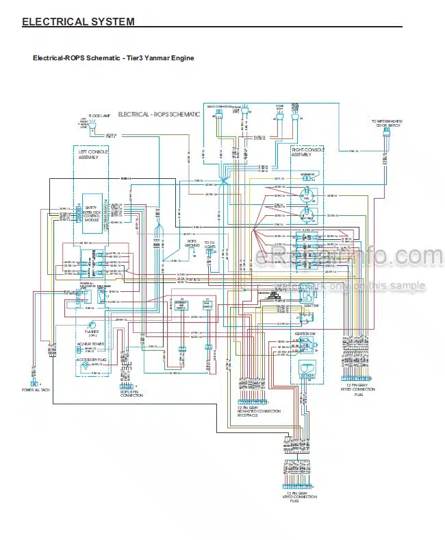 Photo 5 - Gehl 5460E 6640E Mustang 2066 2076 2086 Service Manual Addendum Skid Steer Loader