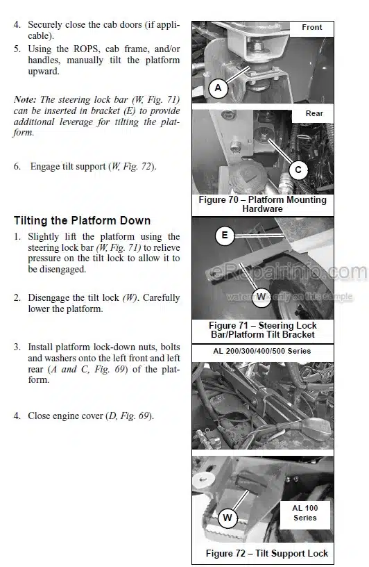 Photo 6 - Gehl CT5-16 Turbo Operators Manual Telescopic Handler