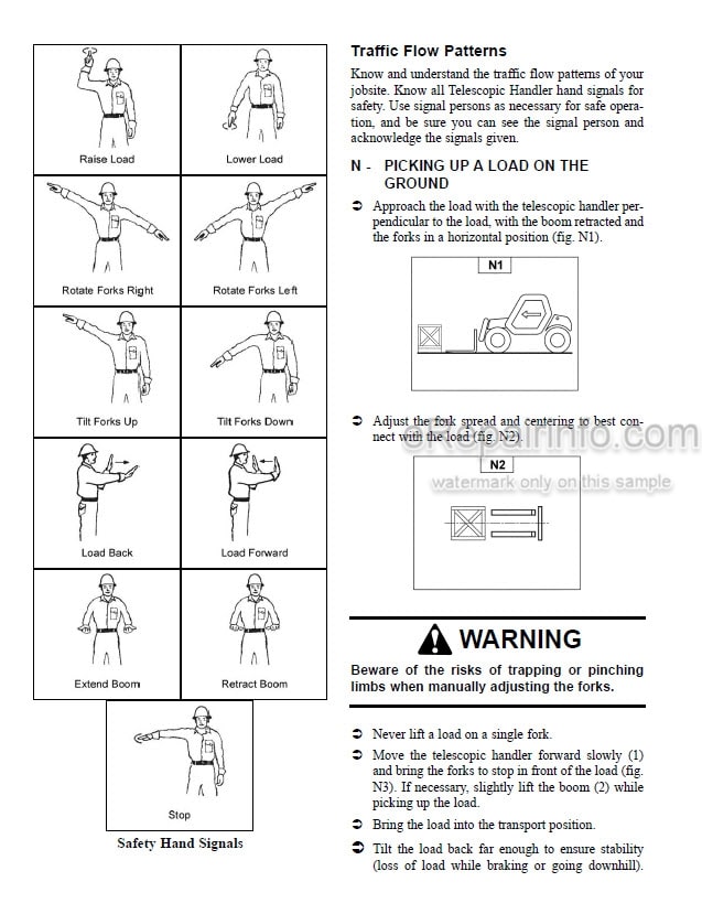Photo 5 - Gehl CT7-23 Turbo Operators Manual Telescopic Handler SN 245989