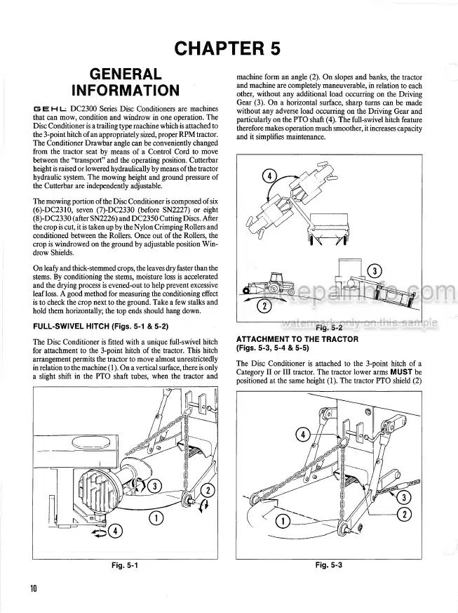 Photo 7 - Gehl CTL60 CTL70 CTL80 Operators Manual Compact Track Loader