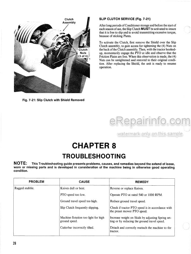Photo 3 - Gehl DC2300 Series Operators Manual Disc Mower Conditioner