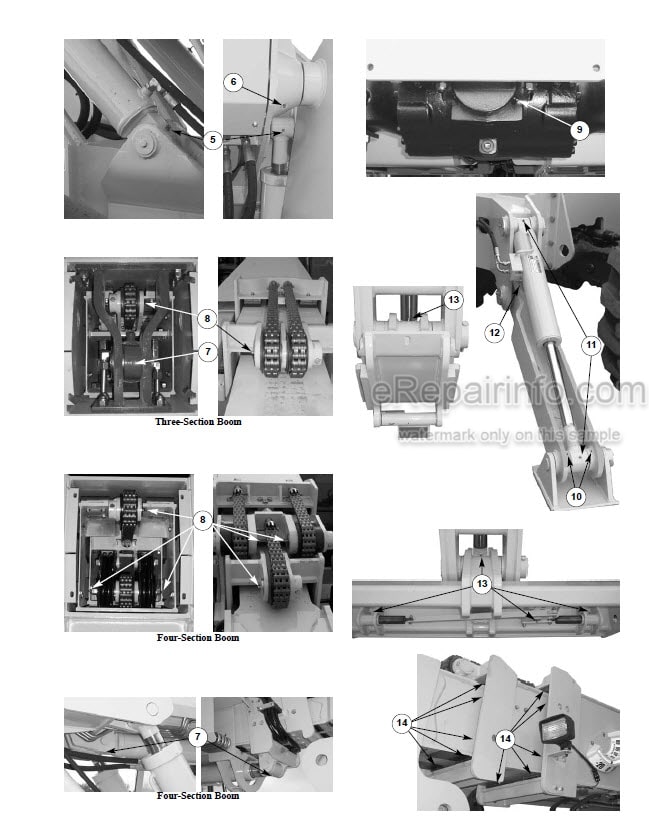 Photo 4 - Gehl DL7 DL9 DL11 DL12 Dynalift Operators Manual Telescopic Handler
