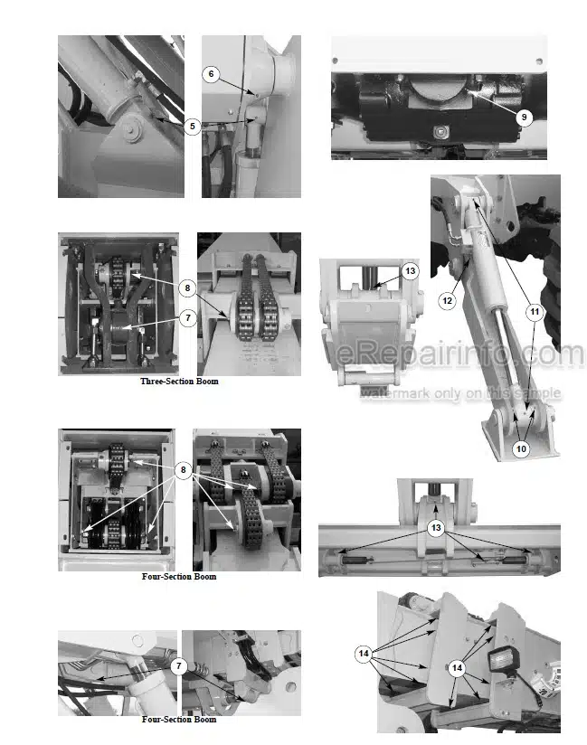 Photo 4 - Gehl DL7 DL9 DL11 DL12 Dynalift Operators Manual Telescopic Handler