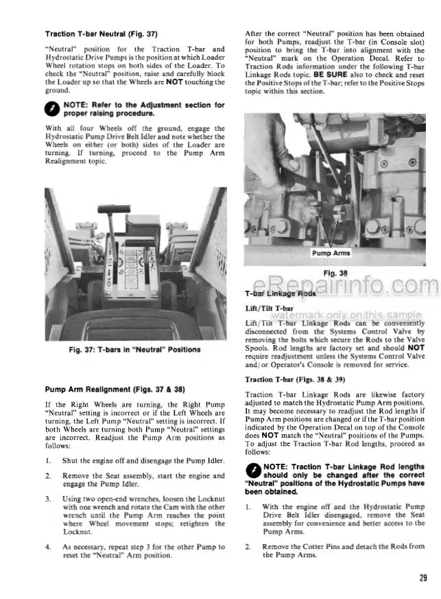 Photo 7 - Gehl GE802 Operators Manual Crawler Excavator