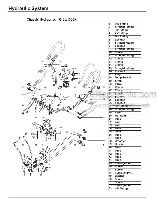 Photo 5 - Gehl R135 R150 Mustang 1350R 1500R 1650R GEN2 NXT2 Service Manual Skid Steer Loader
