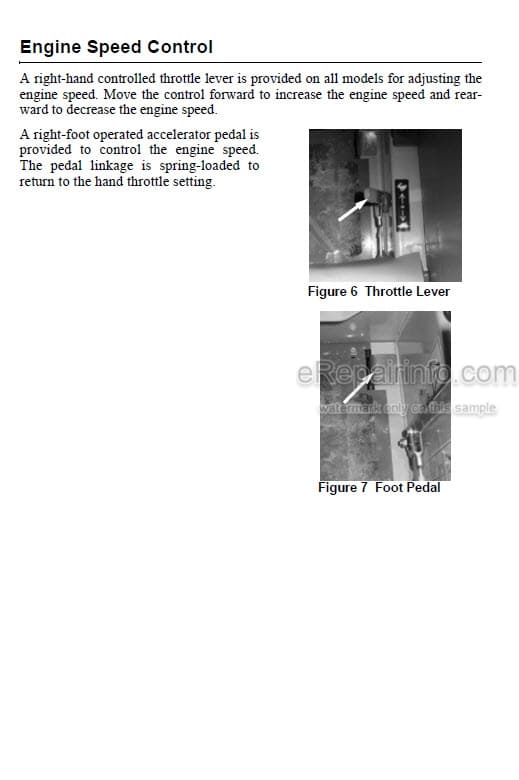 Photo 6 - Gehl SL3310 SL3410 Operators Manual Skid Steer Loader