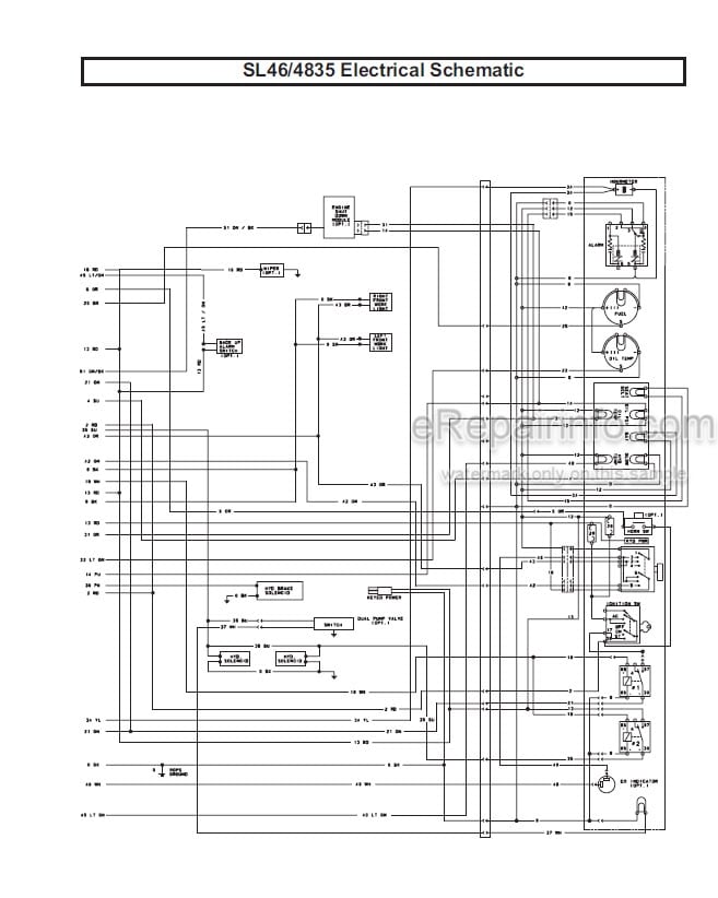 Photo 5 - Gehl SL4635 SL4835 Operators Manual Skid Steer Loader