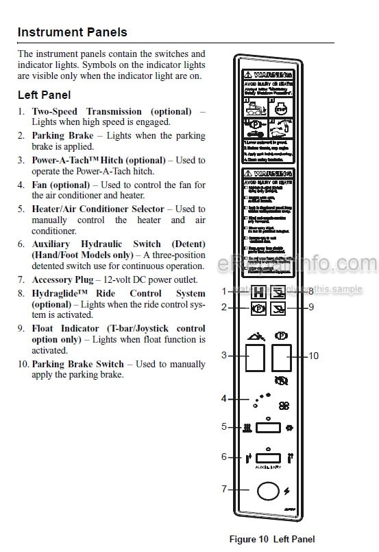 Photo 4 - Gehl SL4640 SL4840 SL5640 SL6640 Operators Manual Skid Steer Loader
