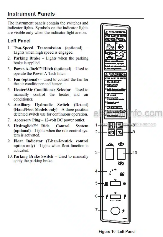 Photo 4 - Gehl SL4640 SL4840 SL5640 SL6640 Operators Manual Skid Steer Loader