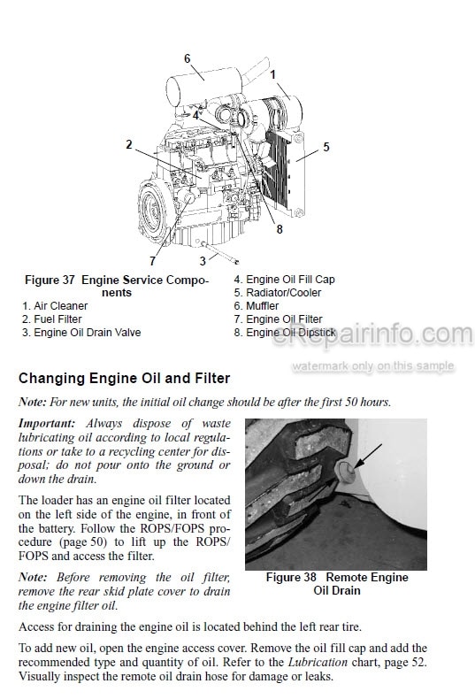 Photo 5 - Gehl SL4640 SL4840 SL5640 SL6640 Operators Manual Skid Steer Loader
