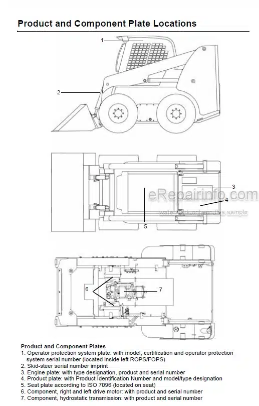 Photo 4 - Gehl SL4640 SL5240 SL4640 EU SL5240 EU Power 2 Operators Manual Skid Steer Loader
