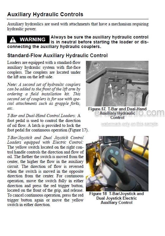Photo 1 - Gehl SL4640 SL5240 SL4640 EU SL5240 EU Power 2 Operators Manual Skid Steer Loader