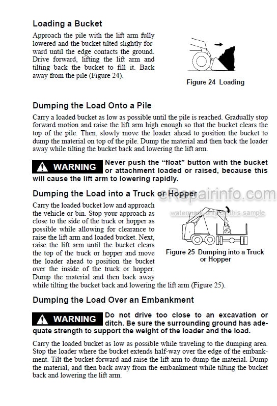 Photo 3 - Gehl SL4640 SL5240 SL4640 EU SL5240 EU Power 2 Operators Manual Skid Steer Loader