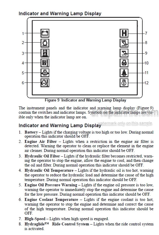 Photo 4 - Gehl V270 V270 EU Operators Manual Skid Steer Loader