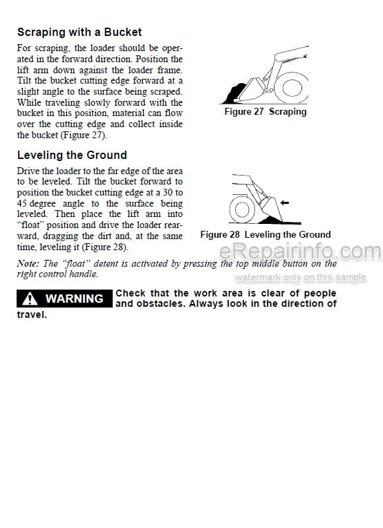 Photo 3 - Gehl V400 V400 EU Operators Manual Skid Steer Loader