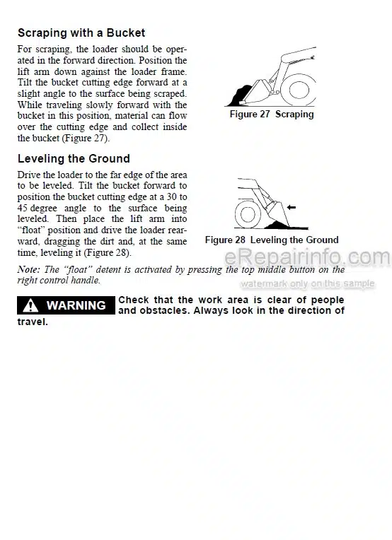 Photo 3 - Gehl V400 V400 EU Operators Manual Skid Steer Loader