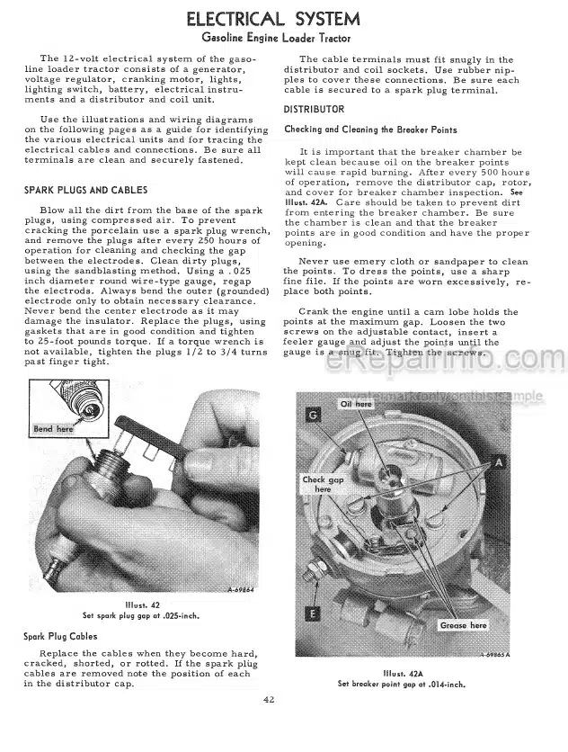 Photo 3 - International 3414 Operators Manual Loader Tractor 1019764R4