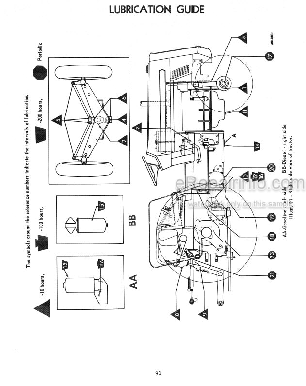 Photo 3 - International 574 Operators Manual Tractor 1084039R1