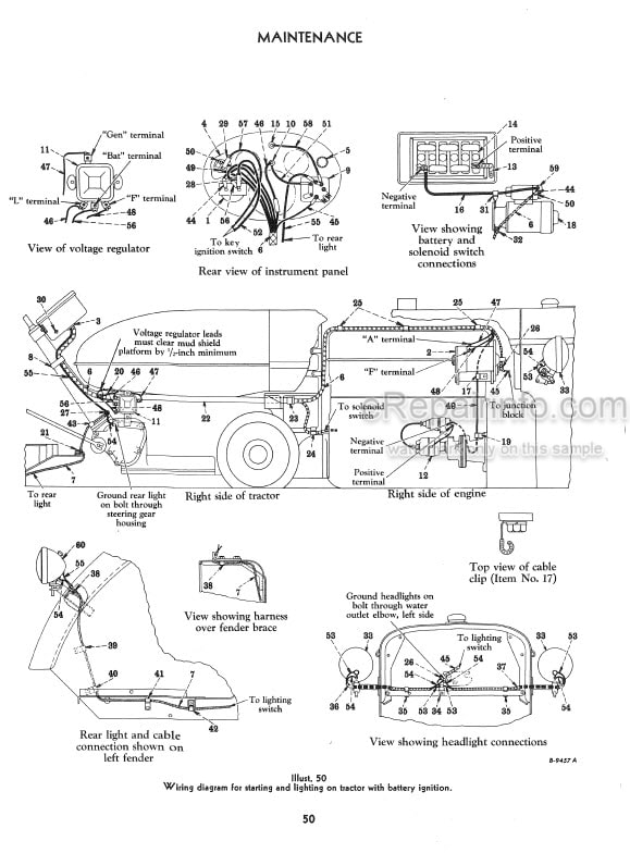 Photo 3 - International 600 Operators Manual Tractor 1004457R1