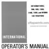 Photo 4 - International 886 986 1086 1486 1586 Hydro 186 Operators Manual Tractor 1084462R6