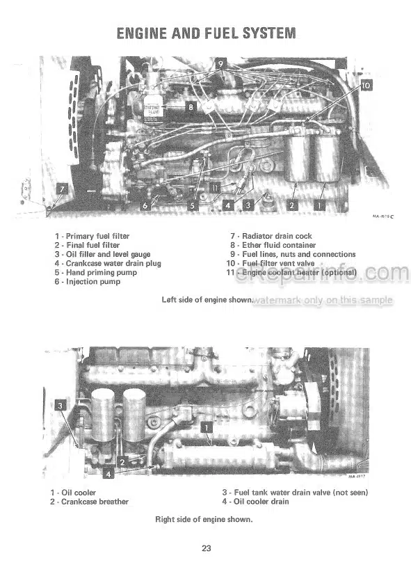 Photo 8 - International 966 Operators Manual Tractor 1084205R1