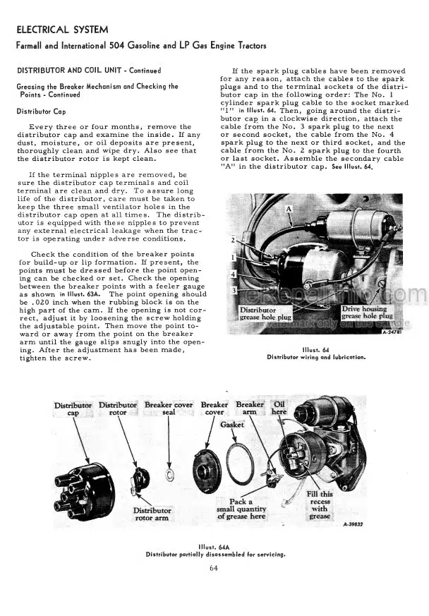 Photo 6 - International 184 Operators Manual Tractor 1084587R1