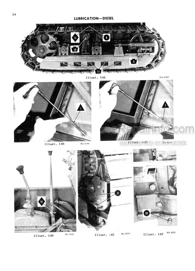 Photo 3 - International T4 T5 TD5 Operators Manual Crawler Tractor 1003936R1