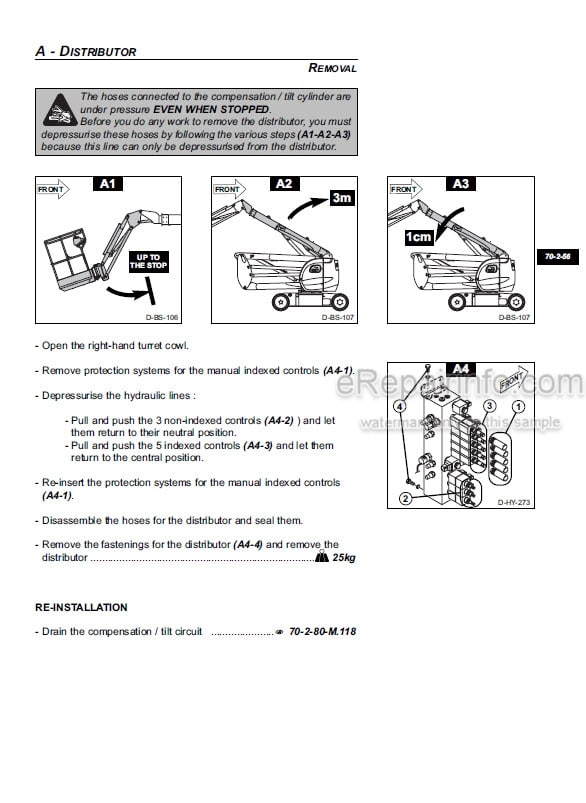 Photo 5 - Manitou 120AETJL 150AETJL 170AETJL 170AETJL 150AETJC Repair Manual Access Platform