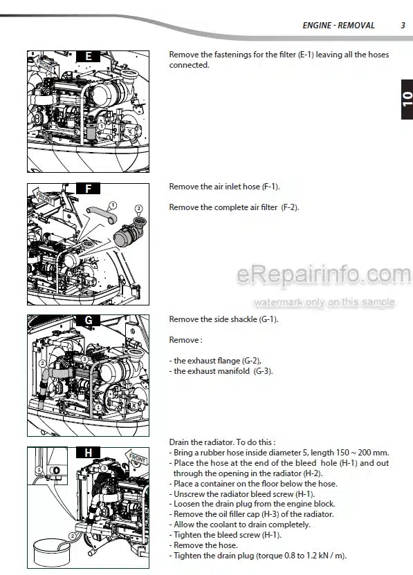 Photo 2 - Manitou 160ATJ 180ATJ2 EURO3 Repair Manual Lifting Platform