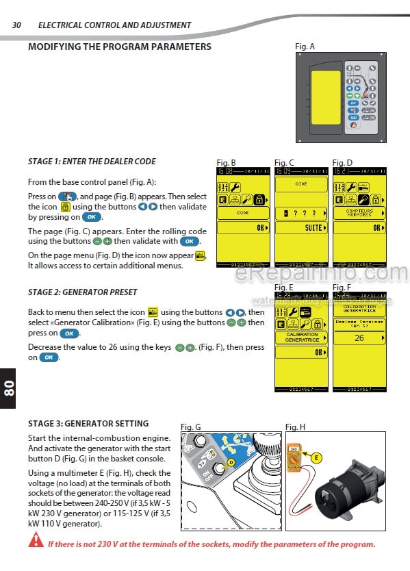 Photo 5 - Manitou 160ATJ 180ATJ2 EURO3 Repair Manual Lifting Platform