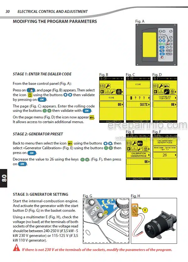 Photo 5 - Manitou 160ATJ 180ATJ2 EURO3 Repair Manual Lifting Platform