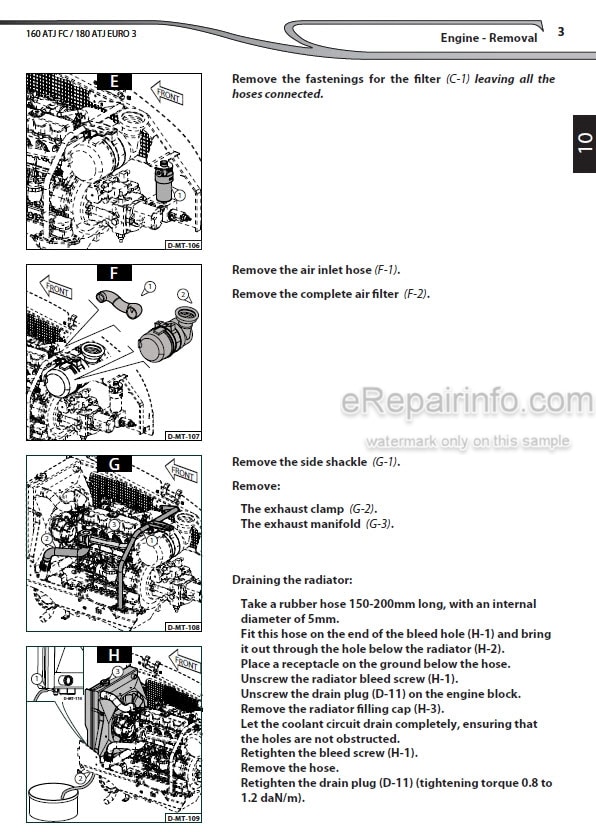 Photo 7 - Manitou 200ATJ Repair Manual Access Platform