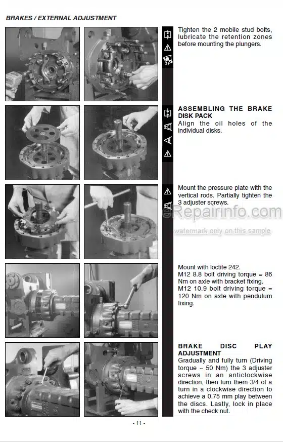 Photo 3 - Manitou Clark-Hurth Type 172 177 272 277 279 Repair Manual Axle