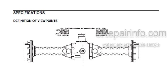Photo 4 - Manitou Dana Type 112 Repair Manual Axle