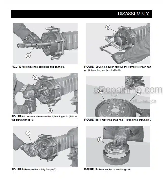 Photo 5 - Manitou Dana Type 112 Repair Manual Axle