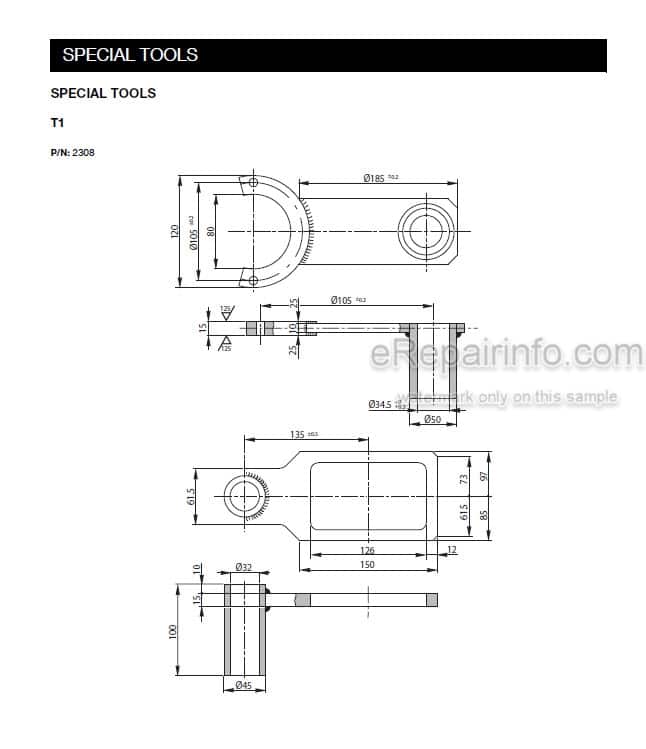 Photo 5 - Manitou Dana Type 112 Repair Manual Axle