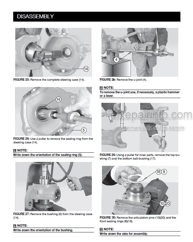 Photo 5 - Dana 37R116 Service Manual Axle 41580AENG