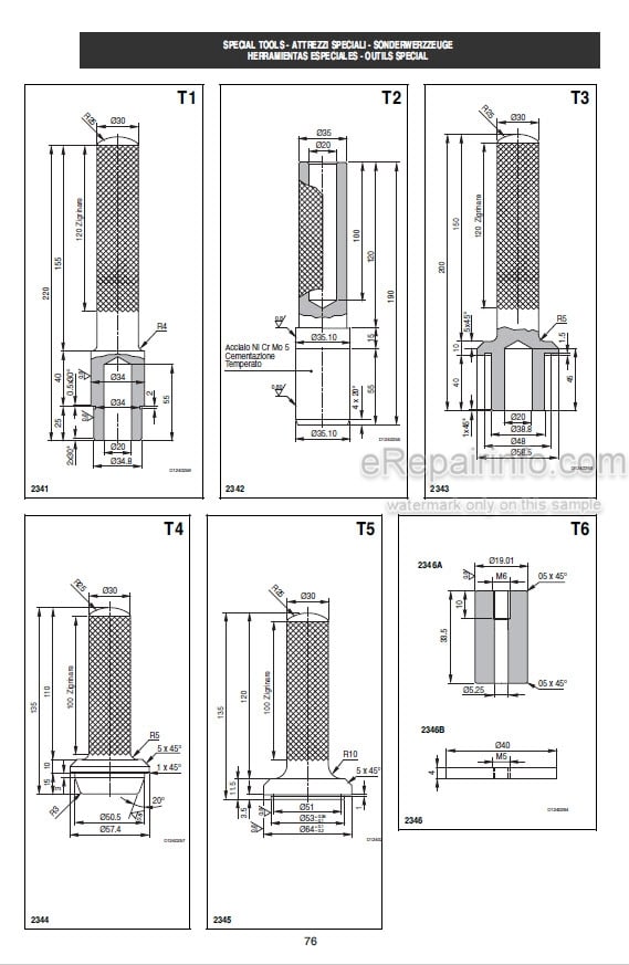 Photo 4 - Manitou Dana Type 416-100 Repair Manual Axle