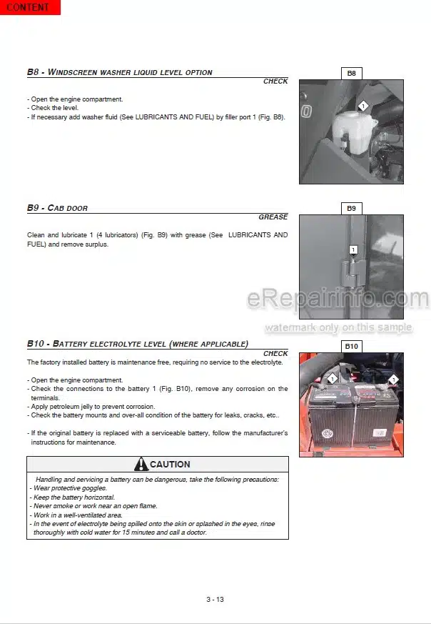 Photo 9 - Manitou M30 M40 M50 2THL 4THL Operators Manual Forklift 757730-